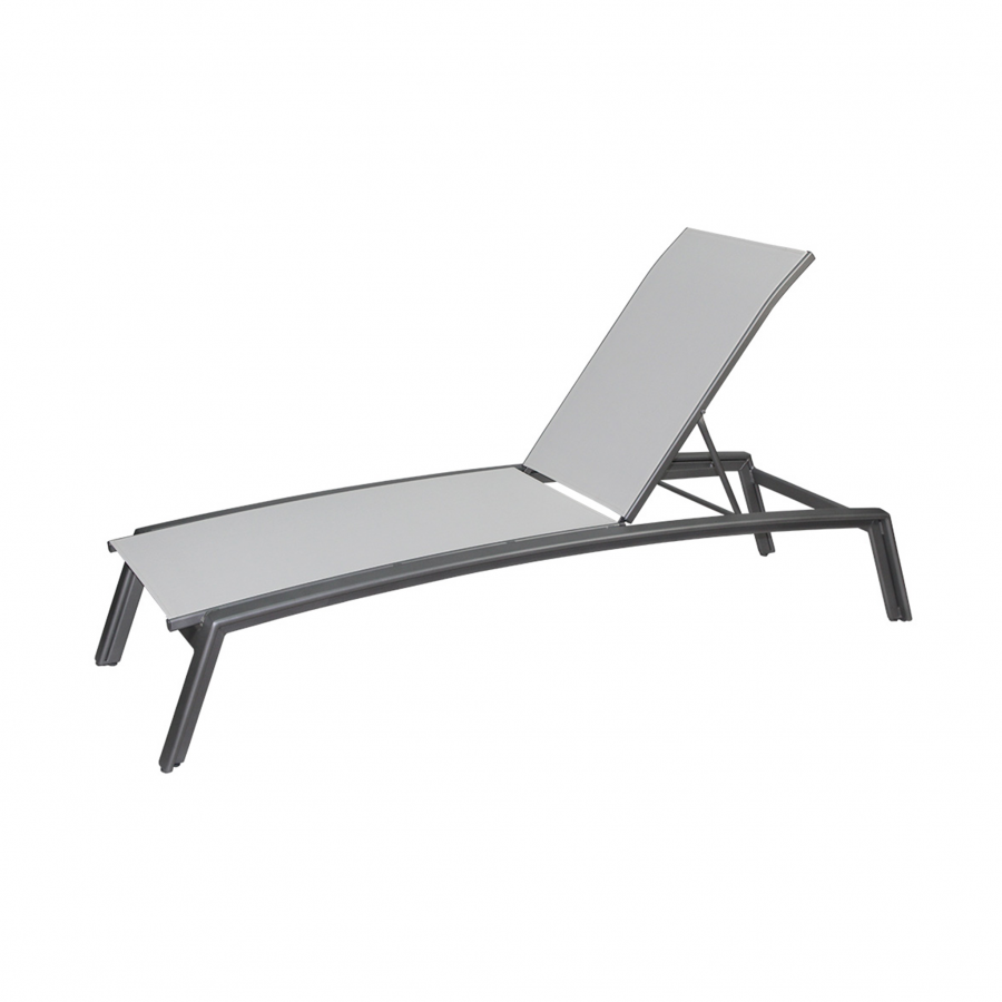 Seaside 20" High Chaise Lounge Sunbrite Outdoor Furniture