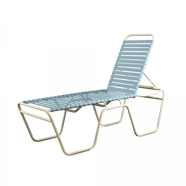 Largo Strap 20" High Chaise Lounge Sunbrite Outdoor Furniture