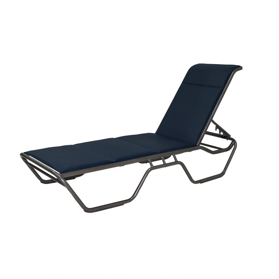 Miami Padded Sling Chaise Lounge Sunbrite Outdoor Furniture