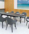 Monaco Sling Upholstered Side Chair - Image 4