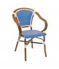 RT-02 Bamboo Dining Chair with Arms