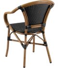 RT-02 Bamboo Dining Chair with Arms - Image 6