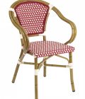 RT-02 Bamboo Dining Chair with Arms - Image 4