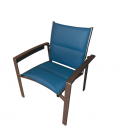 Seaside Padded Sling Dining Chair - Image 2