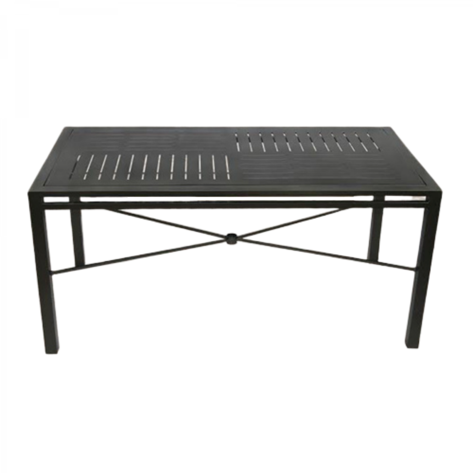 36" x 72" Hermosa Boardwalk Rectangular Dining Table Sunbrite Outdoor