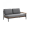 Rugby 2-Seat Sofa Left - Sunbrite Outdoor Furniture