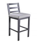 Alassio Armless Bar Stool With Cushion
