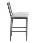 Alassio Armless Bar Stool With Cushion - Image 4