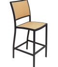 BAL-5625-0 Wicker Weave Armless Bar Stool - Image 4