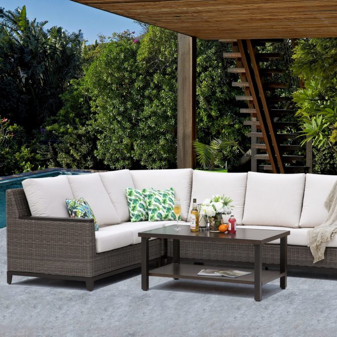 BEAUFORT Sectional Beaufort 4-Piece Sofa Set