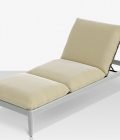 Danish Padded Chaise Lounge - Image 2