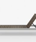 Danish Padded Chaise Lounge - Image 5