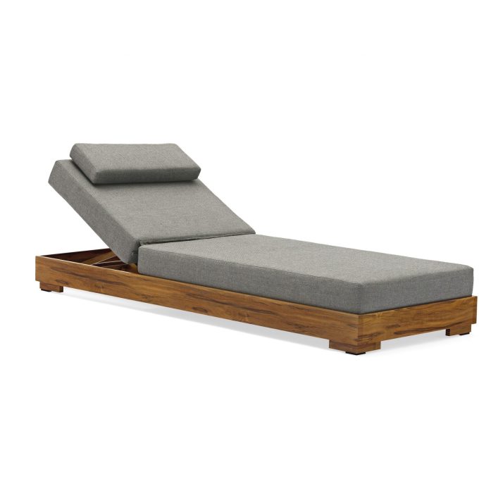 Sky Teak Chaise Lounge